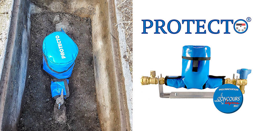Housse de protection compteur d'eau pronorm 104511002