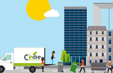 Illustration de l'entreprise Cèdre, gestion de déchets d'entreprise