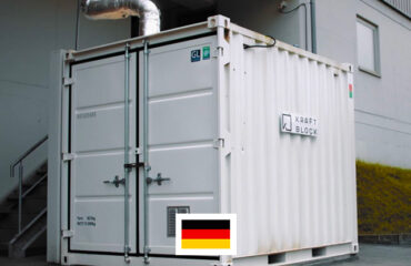 Photo de l'entreprise Kraftblock, système de stockage d'énergie industriel